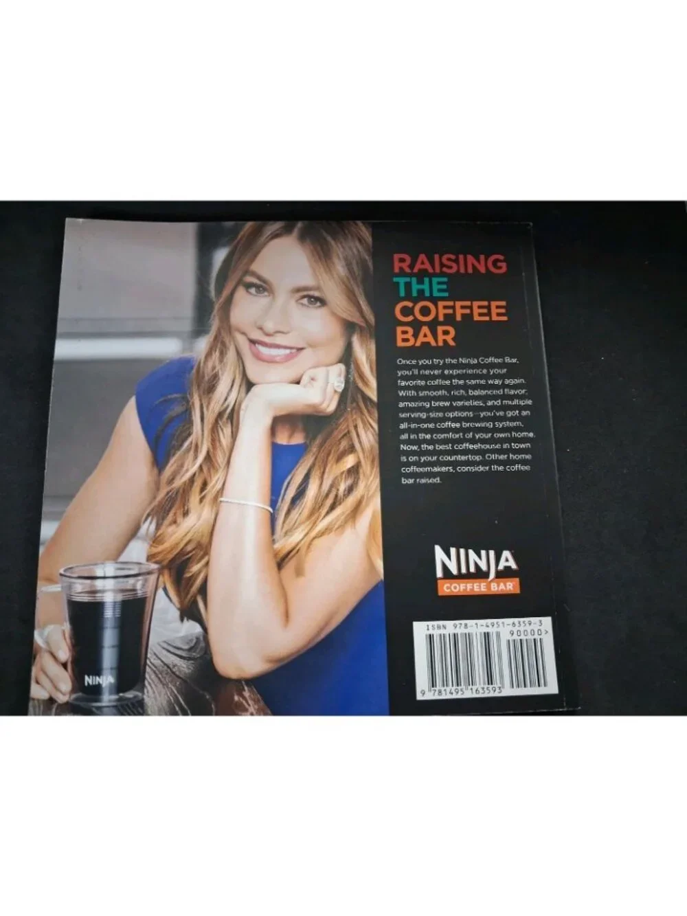 Raising the Coffee Bar, Sofia Coffee Recipe Book by Sofia Vergara,  Ninja  A36